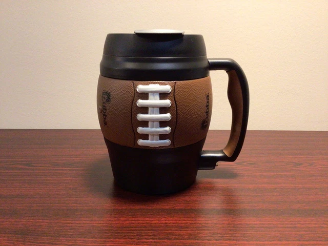 Bubba Keg Sport Football Travel Mug INSULATED Cup 52 oz Bottle Opener