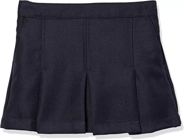 Nautica NAVY Girls School Uniform Pleated Scooter Skirt, US 4T