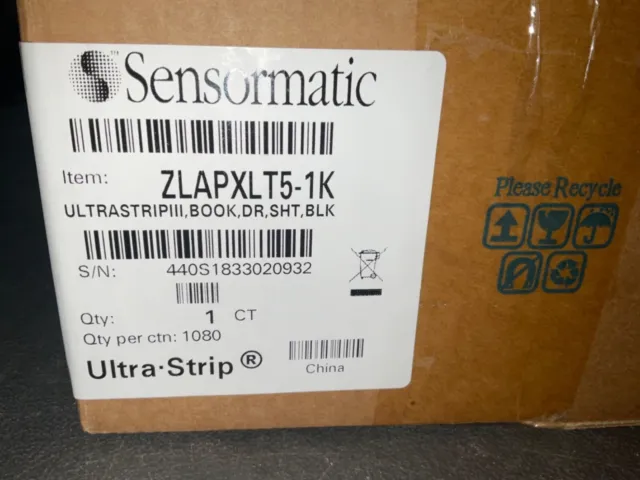 Sensormatic APX Security Label Sheets - BLACK 1000 PCS MODEL ZLAPXLT5-1K