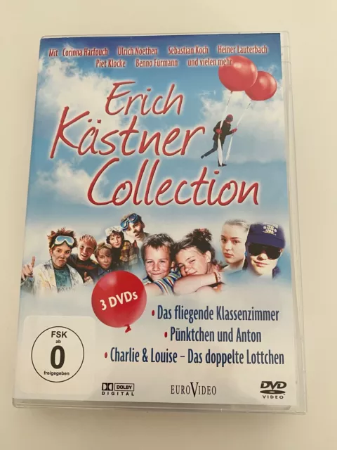 3 DVD +++ Erich Kästner Collection  FSK ab 0 Jahren 4009750211311