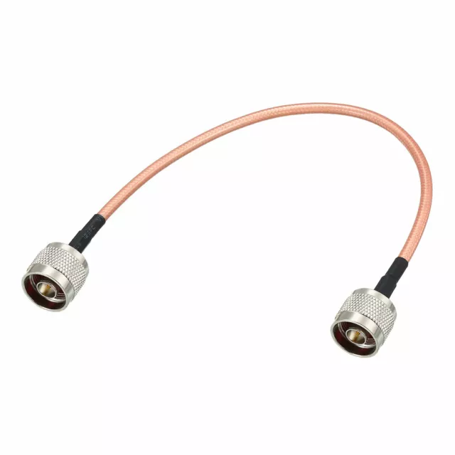 Faible perte RF Câble Coaxial Connection Coax Fil RG-142 N Mâle à N Mâle 30cm