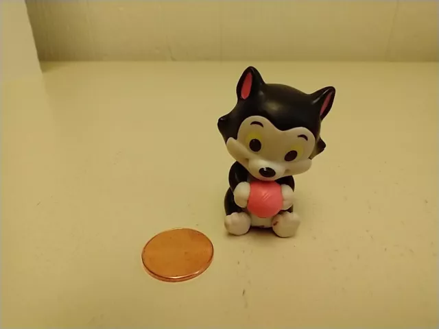 FIGARO THE CAT Disney Just Play Minnie Mouse Mini Figure Cake Topper Toy