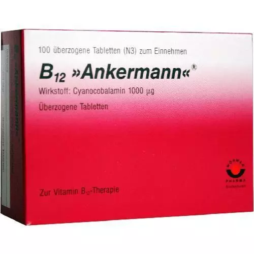 B12 ANKERMANN überzogene Tabletten 100 St PZN 1502726