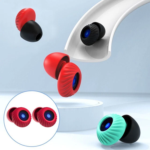 1 Pair Anti-noise Sleep Soundproof Earplugs Noise Canceling Ear Plugs  Men Women
