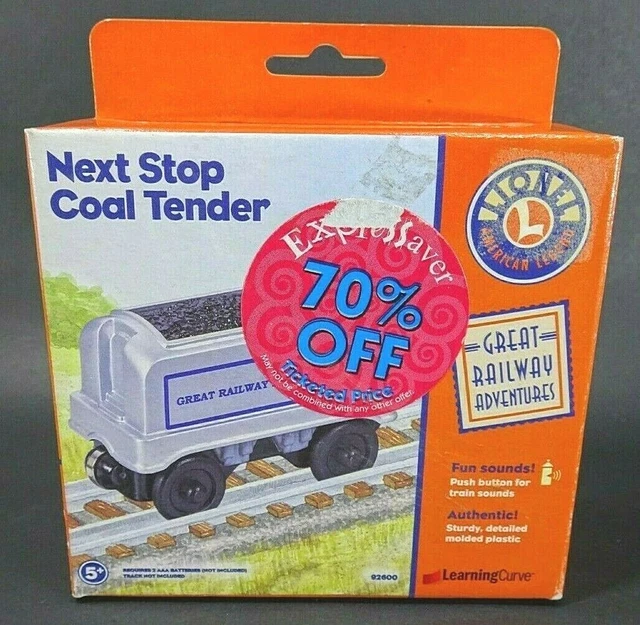LIONEL TRAIN COLLECTABLE Railroad Learning Curve 92600 Next Stop Coal