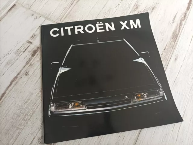 Catalogue /  Brochure CITROËN XM 1991 / 1992