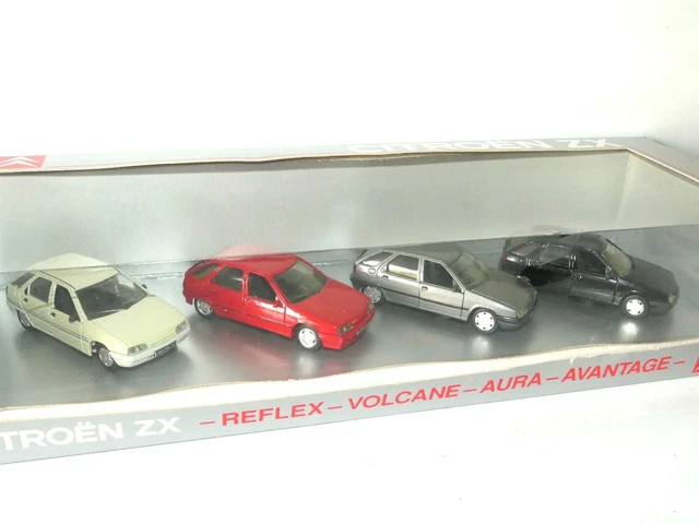 CITROEN ZX REFLEX VOLCANE AURA AVANTAGE COFFRET SOLIDO 1:43