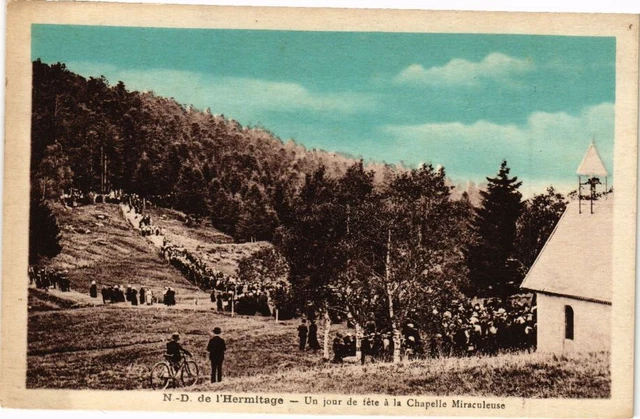 CPA N-D de l'Hermitage - Un jour de féte a la Chapelle Miraculeuse (225633)