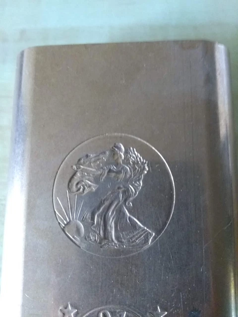 5 (Five) Pound (Lb)  Single Copper Bar -Walking Lady Liberty - 2012