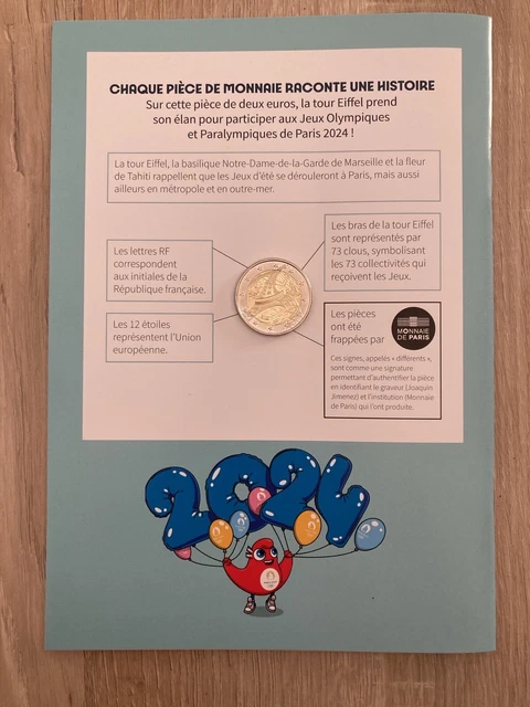Pièce de 2 euros JO 2024 - Collection