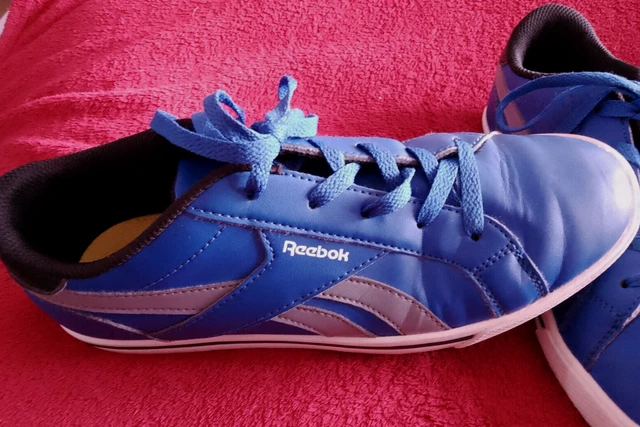 REEBOK ORTHOLITE ROYAL Flag Blue Trainers. Uk 6.5 Eur 39. Vgc