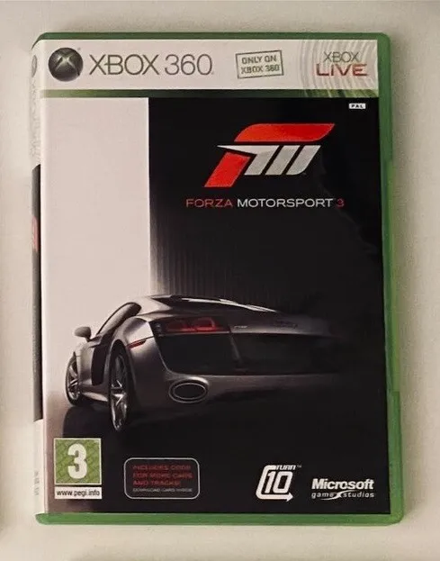 Forza Motorsport 3 Microsoft Xbox 360 Action Racing Strategy Video Game Complete
