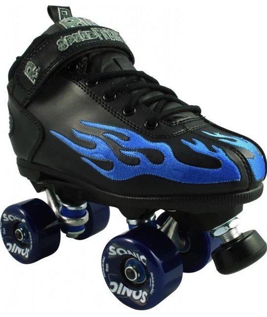 SURE GRIP ROCK Flame Sonic Speed Freaks Outdoor Quad Speed Skates 50.