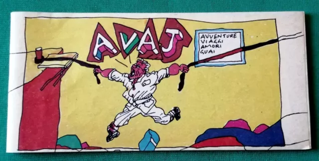 Avaj - Lotto Di N. 4 Strisce A Fumetti Supplementi A Linus (1988) 2