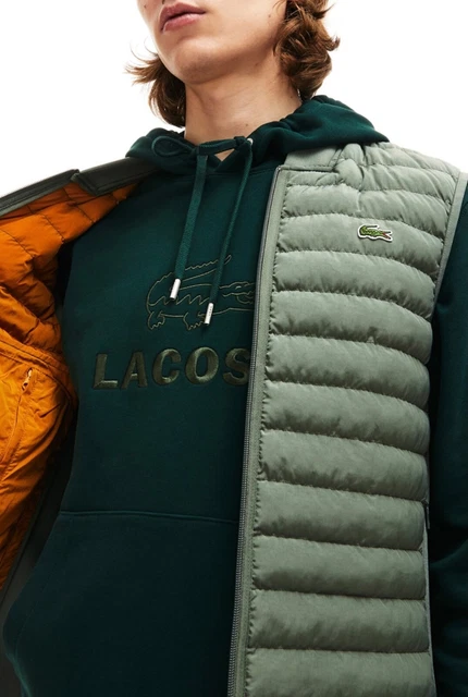 Doudoune sans manche deals lacoste noir