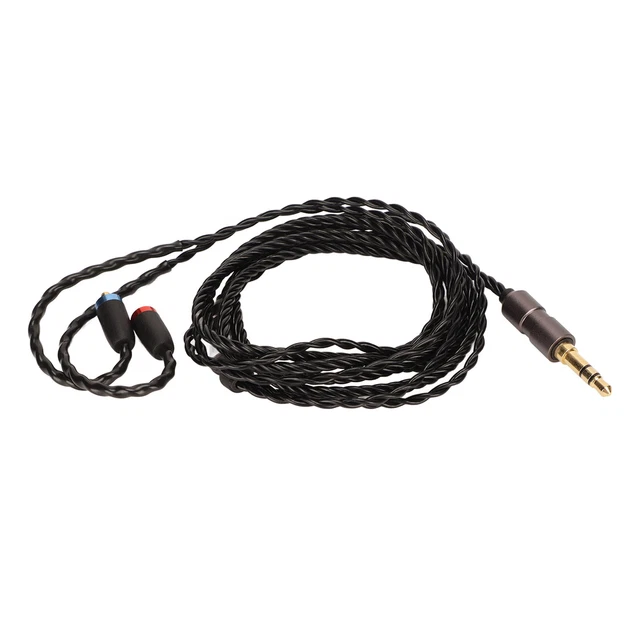 3.5mm Headphone Cable Earphone Cable 4 Feet Replacement Flexible For AM PRO10
