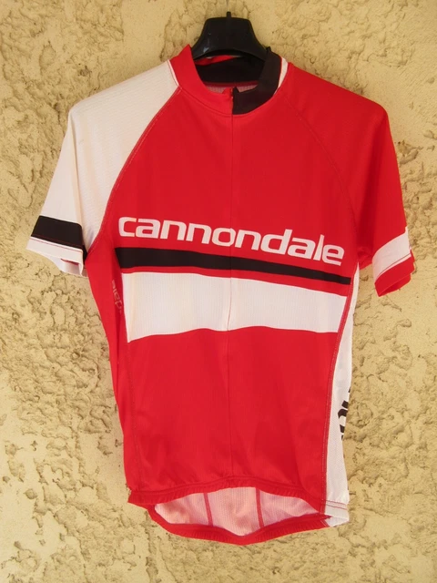 Maillot Cycliste Look Pro Team Rouge - Taille L - Zip Intégral - Très Bon état