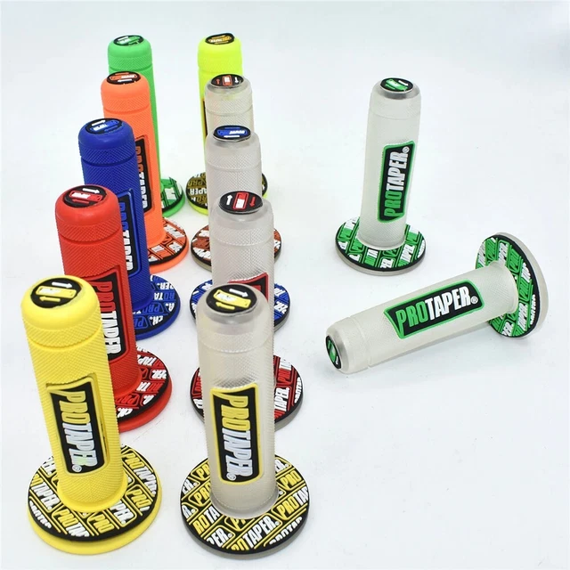 Poignée de guidon en caoutchouc coloré, pour moto, adaptée au GEL GP, pour Dirt