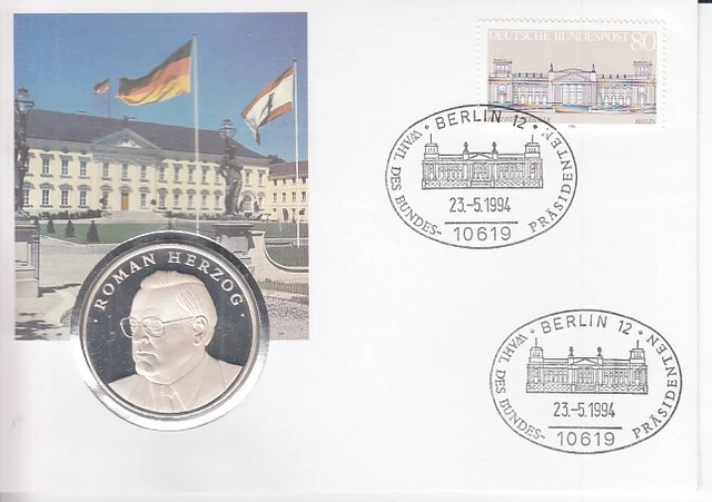Numisbrief Germany Roman Herzog 1994