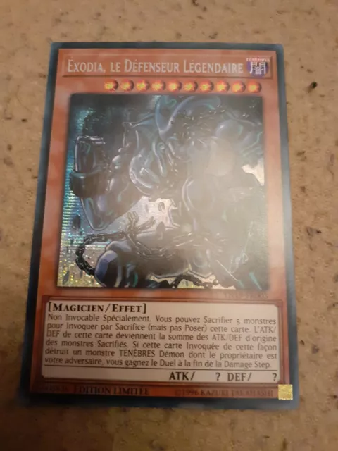 Exodia le Défenseur Légendaire TN19 fr003 Secret Rare VF