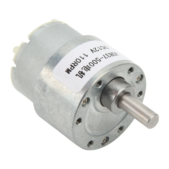 Motore ingranaggi DC 12V 110 RPM riduzione velocità autobloccante motore ad ingranaggi worm
