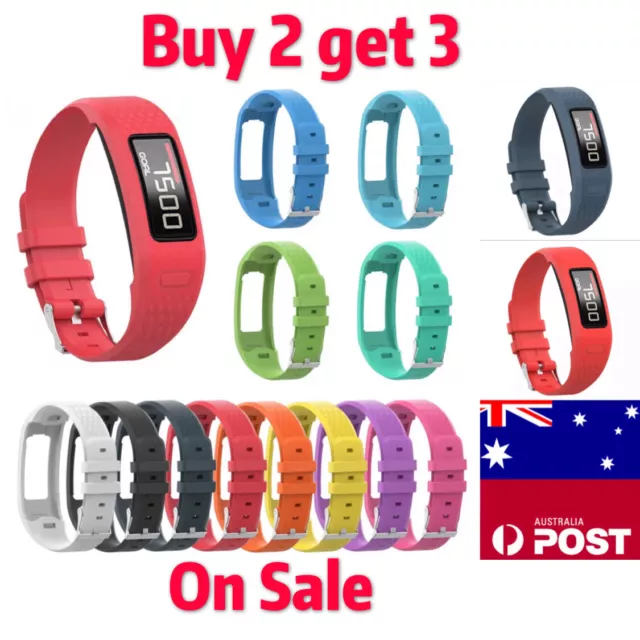 For Garmin Vivofit 1 2 Tracker New Silicone Replacement Watch Band Wrist Strap