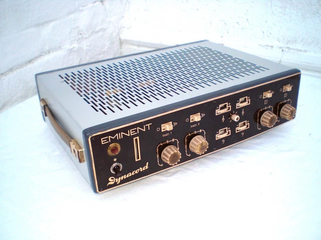 DYNACORD EMINENT EMT Vintage Full Tube Amp Germany 1963 Top serviced ...