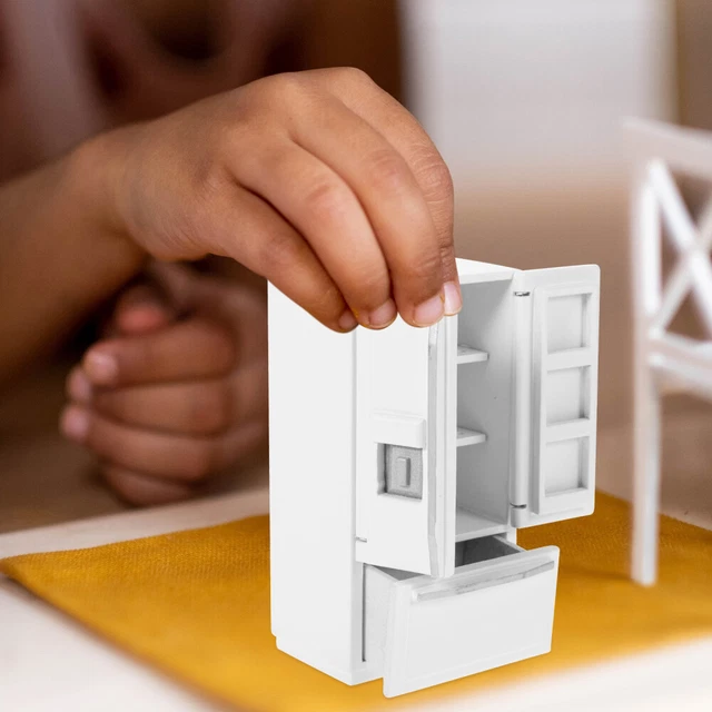 Mini Flauto In Rame Per Casa Delle Bambole – Scala 1:6, Modello Strumento Musicale, Dorato, Con Base