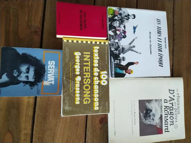 Lot De Livres Musique