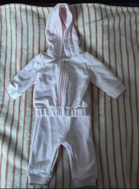 Girls hugo deals boss tracksuit