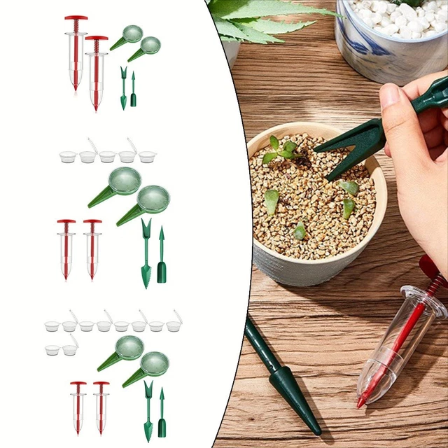 Set Di 6 Attrezzi Da Giardino Piccoli – Pala, Mestolo, Utensili Per - Foto 6