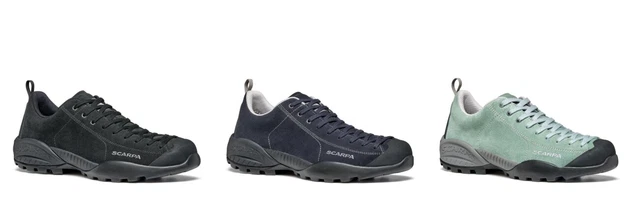 Scarpa Mojito GTX  Gore Tex Sneaker Wanderhalbschuh schwarz blau grün
