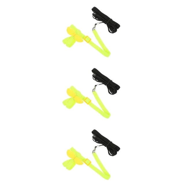 3pcs Pet Parrot Harnais Set Pet Training Training Huisse Harness Parrot Training