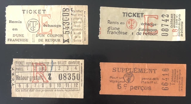 Old Admission Ticket to Château d'Ussé France Stock Photo