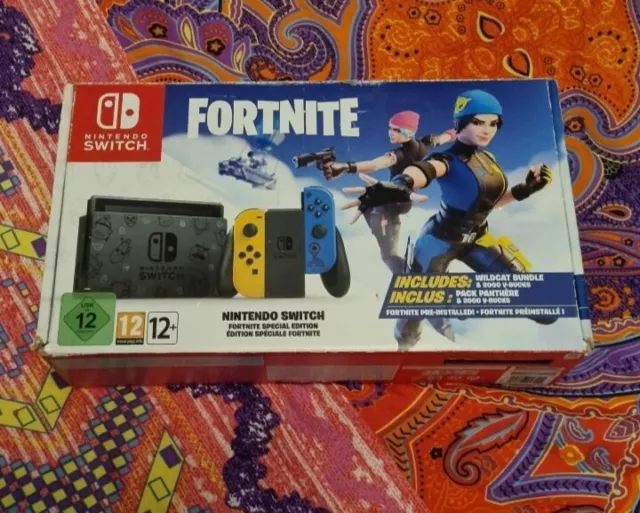 Nintendo Switch (Fortnite Wildcat Edition) is back in stock at