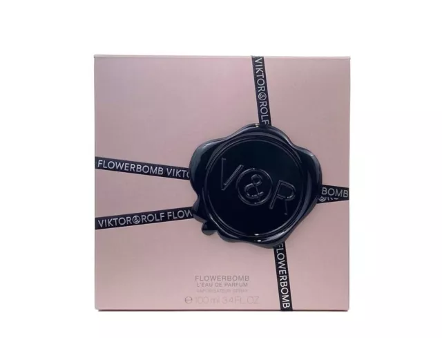 Flowerbomb By Viktor & Rolf 3.4 Oz Spray L'eau De Parfum New & Sealed In Box 3