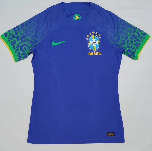 BRAZIL AWAY JERSEY Nike 2022/ 24 Blue Shirt Player Issue World Cup