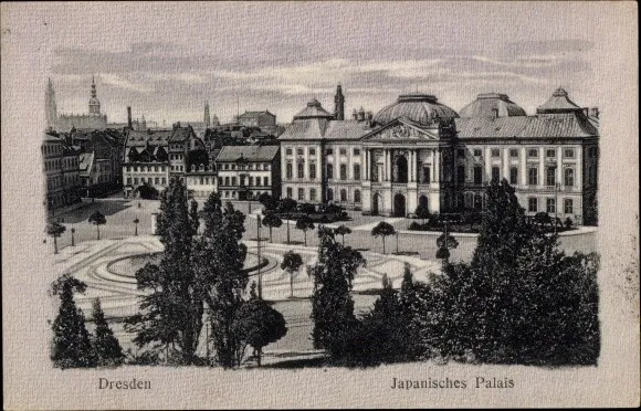 Ak Dresden Neustadt, Japanisches Palais - 3683142