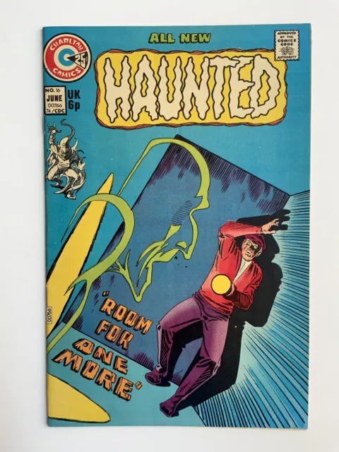 Charlton Comic's HAUNTED #16 - 1970's Horror - VF