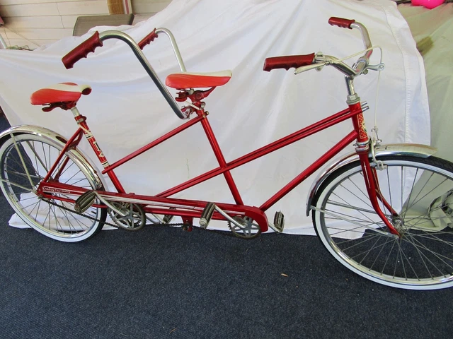 Vintage Bicycle Built For Two Picturing The Past: An Early Bicycle Built For In Springfield