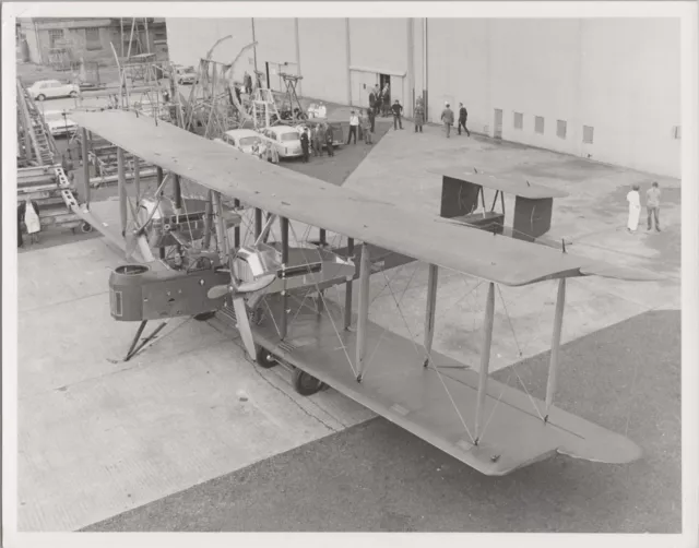Vickers Vimy Replica Large Vintage Photo 2