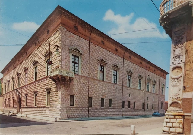 CARTOLINA - Anni 60 - Ferrara - Palazzo Dei Diamanti - Nuova
