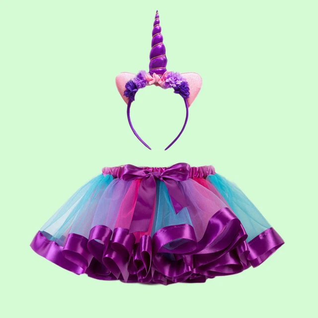 Princesse Habiller Jupe En Tulle Licorne Robe Formelle De Filles Costume Tutu