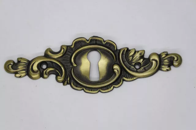 Möbelschild Copertura Schlüsselschild Barocco,Patinato Trasversale 90 X 30 MM