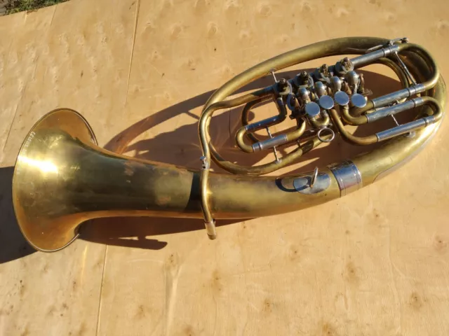 Bariton Baritonhorn Horn Euphonium Tuba Tenorhorn unlackiert vier Ventile