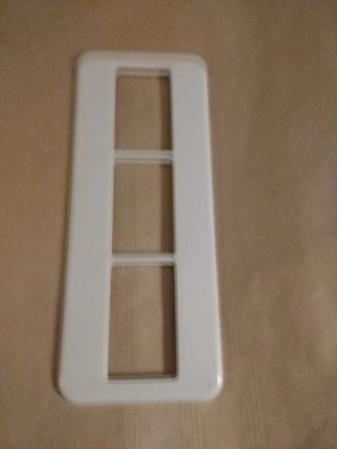 Plaque 1 Poste Blanc Amande Legrand CP1101| La Boutique Electrique