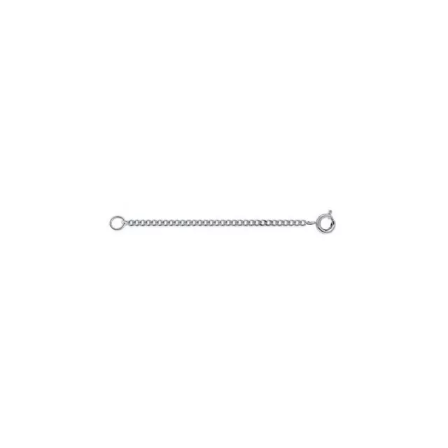 Chaine D'extension Gourmette 2mm Argent