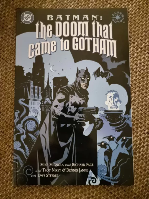 BATMAN - The Doom That Came To Gotham - DC TPB #1 Mignola Pace Elseworlds SC us