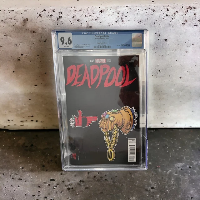 Deadpool #45 (2015) CGC 9.6 "Run the Jewels" Young Variant Cover Marvel Comics