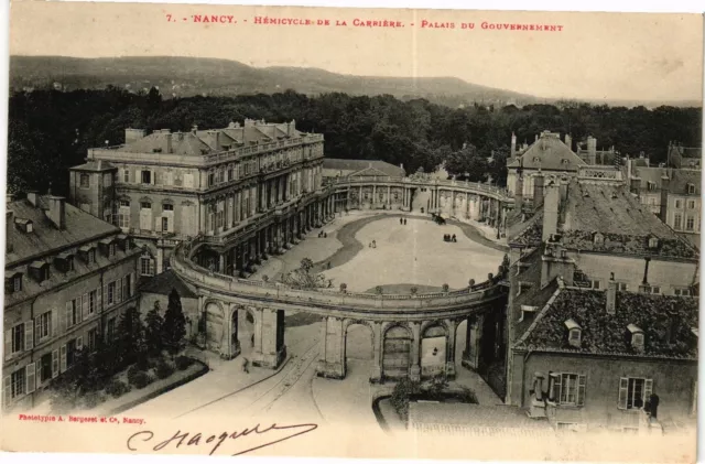 CPA Nancy-Hémicycle de la Carriére-Palais du Gouvernement (188205)